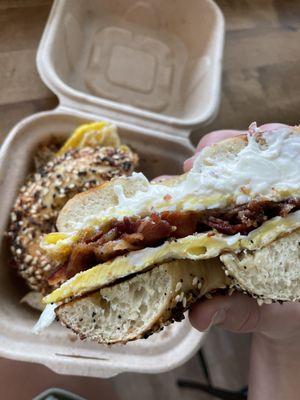 Bacon egg and cheese