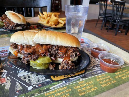 Burnt Ends Sandwich