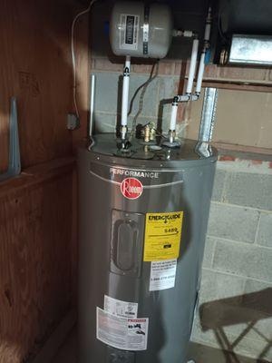 50 gallon eletric water heater...