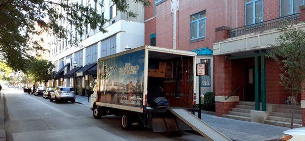 We got the perfect size truck for your downtown moving needs As We Know it can be difficult at times to maneuver in and out