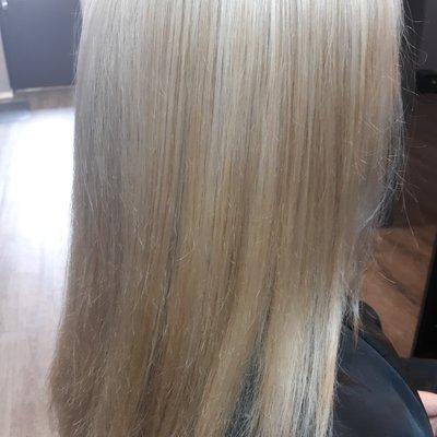 Blonde highlights!