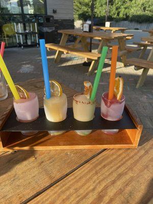 Flight of slushie bevs