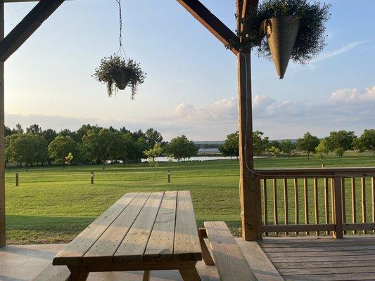 View from porch