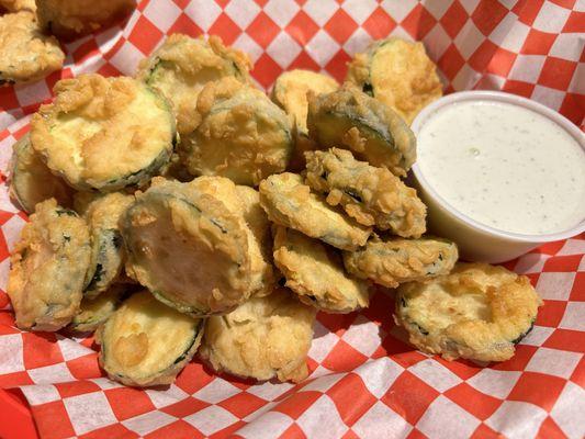 Fried zucchini