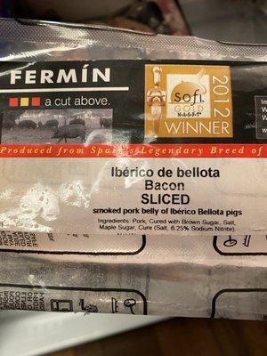 Iberico bacon