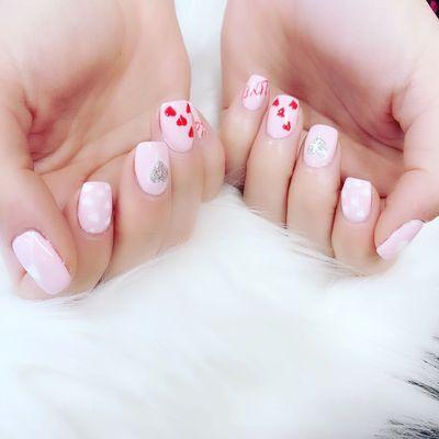 Valentine Nails designs