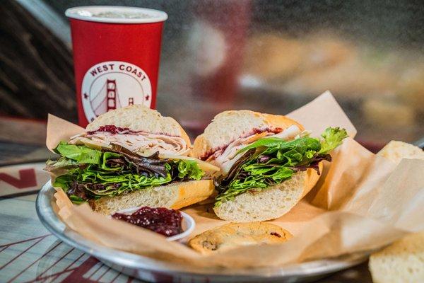 Cranberry Turkey Sandwich