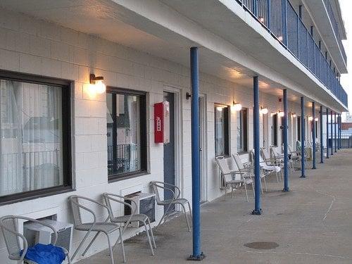 Blue Marlin Motel balcony