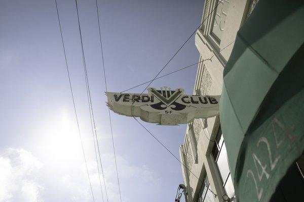 Come join us every Sunday at the Verdi Club. Coffee at 10:30a and service at 11a. See you there!