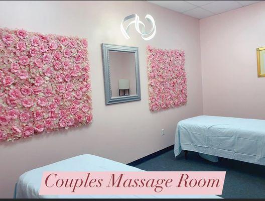 Couples massage room