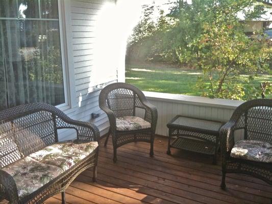 Front Porch sitting area