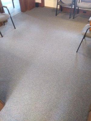 Commercial glue down carpet