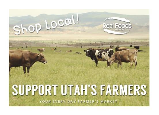 Grass-fed beef and dairy products.