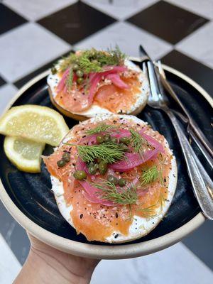 Smoked Salmon Bagel