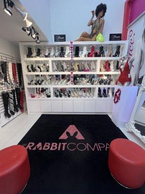 Largest Pleaser shoe selection in South Florida.  We carry over 125 different styles.