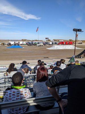 General seating  at the Monster Trucks event