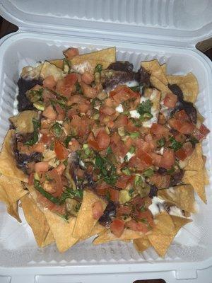 Nachos with no onions is my favorite