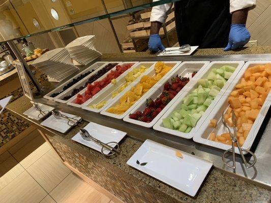 Breakfast Buffet - fresh cut fruit