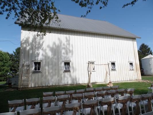 Just a perfect wedding ceremony.