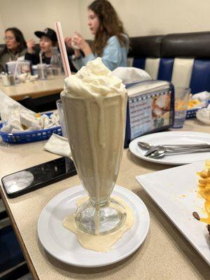 Their new biscoff cookie butter milkshake