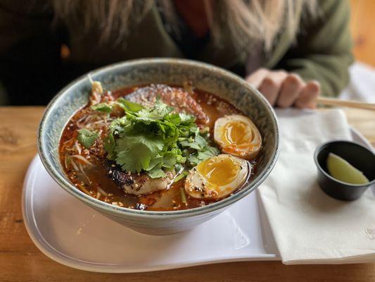 Spicy gyu (beef) ramen