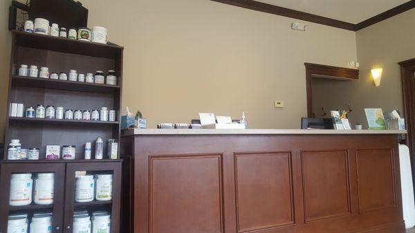 Front desk