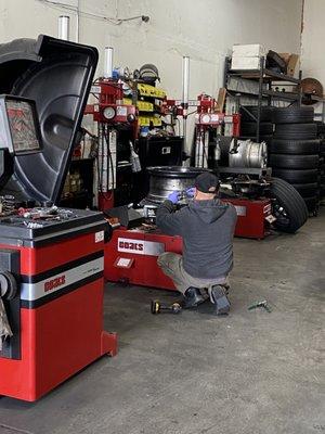 Using straps for TPMS sensors since they won't work on my aftermarket wheels