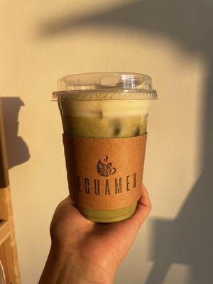 ICE ICE BABY! Matcha Peppermint Latte