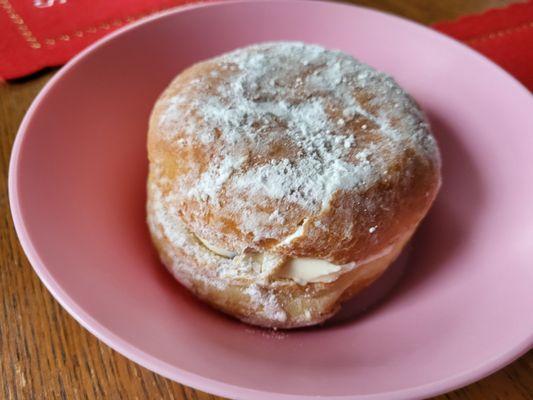 Finally remembered to take a picture of the delicious cannoli donuts!