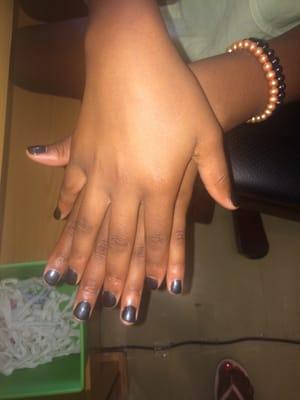 Oldest daughter's mani...