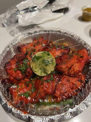 Chicken tikka kebab