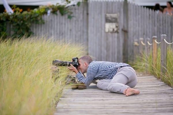 Matt, going the extra mile to capture the shot.