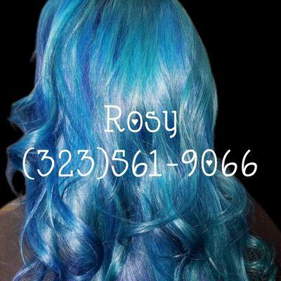 Vivid hair color