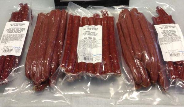 Custom beef sticks