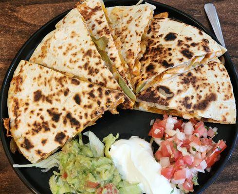 Grilled Chicken Quesdailla ($18)