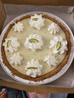 Key lime pie (full sized!)