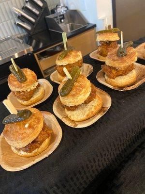 Incredible chicken biscuits from winter park biscuit co!