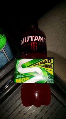 Friday Freebie - Veterans Day - Mutant Soda (Monster Energy Brand) and Stride Gum - though they do charge $0.05 for CRV tax. Free w/app.