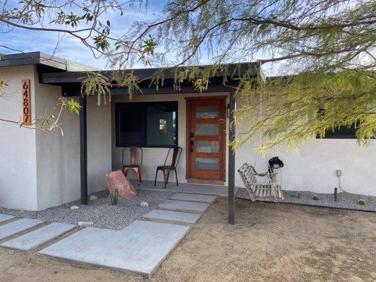 Front door we got for our house in Joshua tree