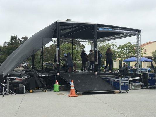 Mobile Stage for Rent