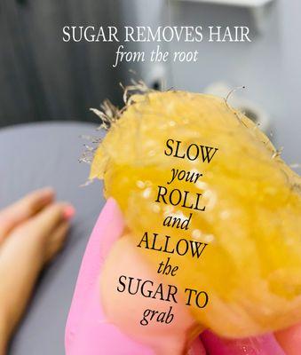 Sugaring tips