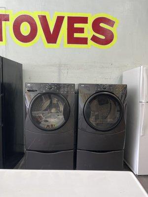 Set of kenmore  washer and dryer