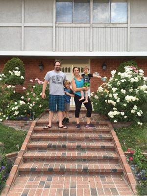 Closed on our beautiful home thanks to Richard & Kirsten!