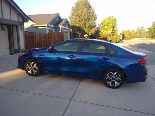 Our new 2021 Kia Forte!