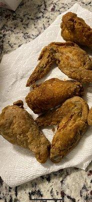 Fried chicken wings