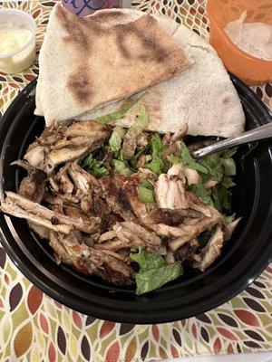 Chicken Shawarma Salad