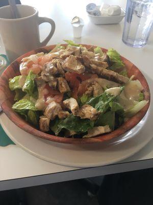 Chicken Caesar salad