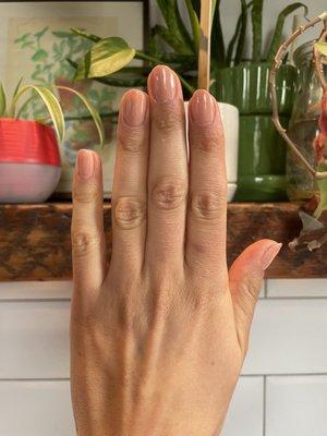 Gel manicure -$32