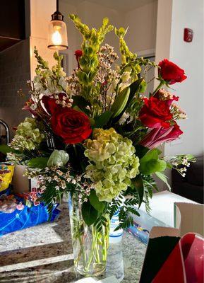 Happy Wife, Happy Life! Thank you Christopher's Flowers!