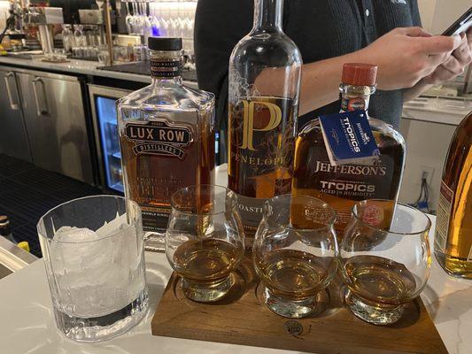 Build Your Own Bourbon Flight